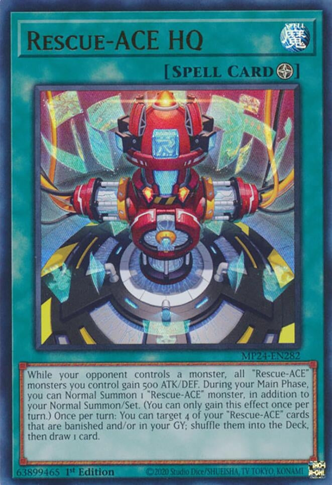 Image for Rescue-ACE HQ (MP24-EN282) (25th Anniversary Tin: Dueling Mirrors) - YuGiOh