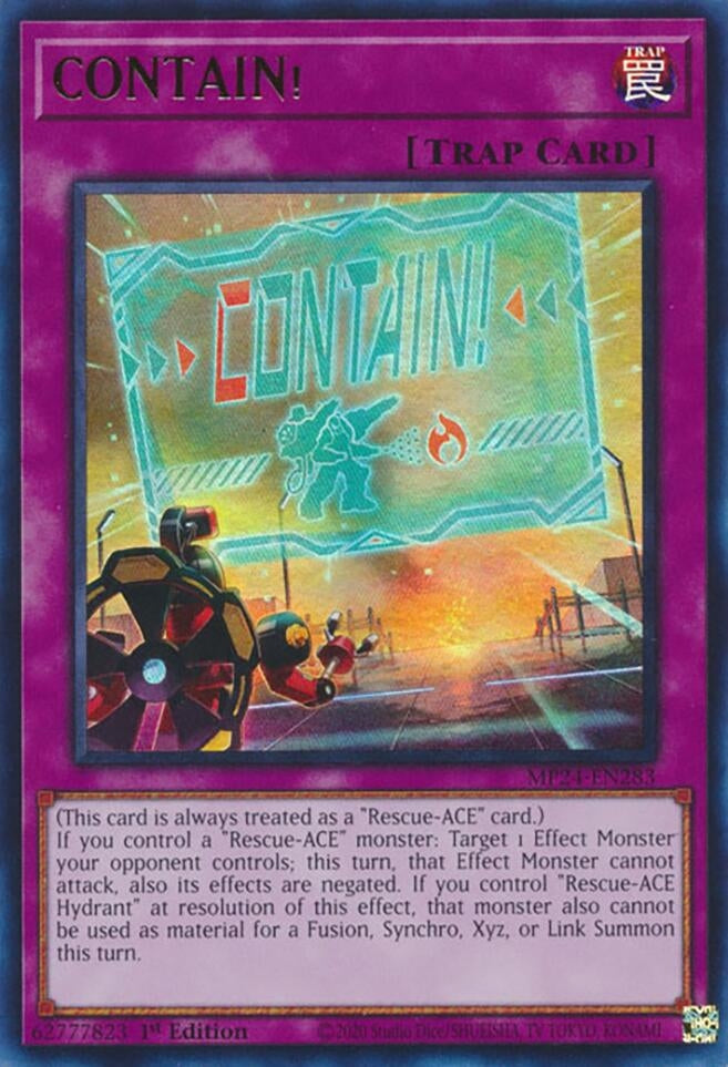 Image for CONTAIN! (MP24-EN283) (25th Anniversary Tin: Dueling Mirrors) - YuGiOh