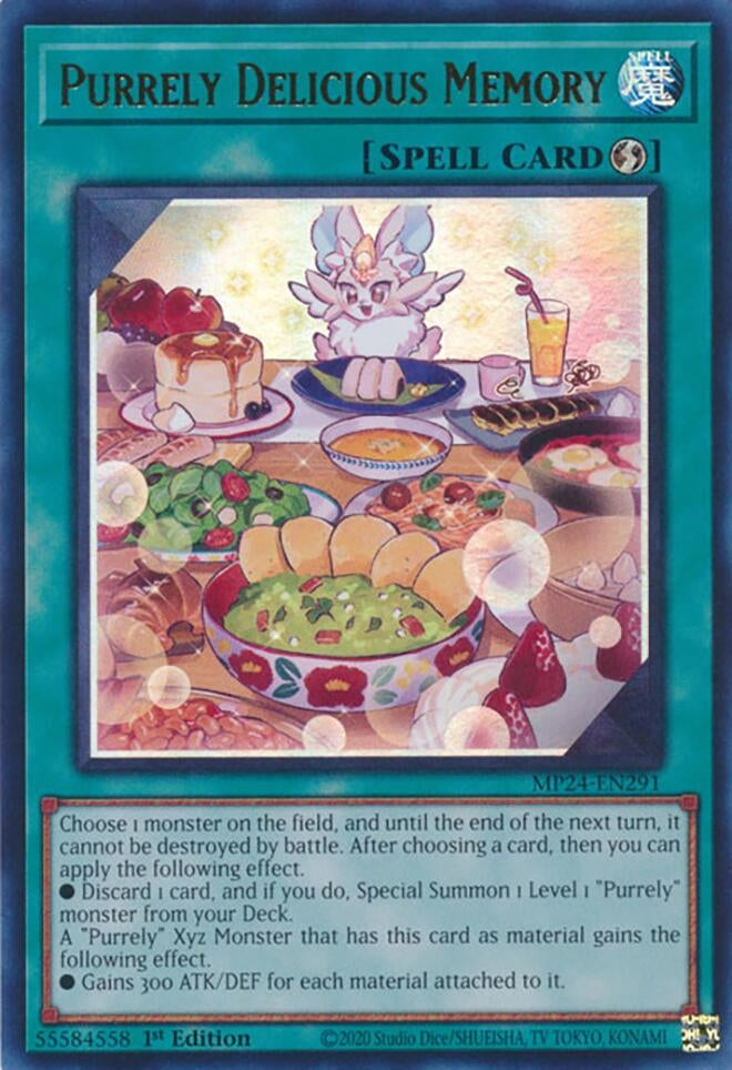 Image for Purrely Delicious Memory (MP24-EN291) (25th Anniversary Tin: Dueling Mirrors) - YuGiOh