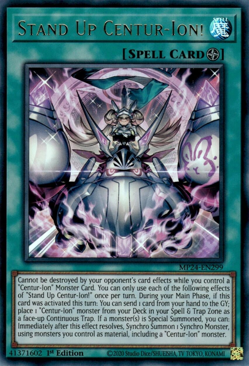 Image for Stand Up Centur-Ion! (MP24-EN299) (25th Anniversary Tin: Dueling Mirrors) - YuGiOh