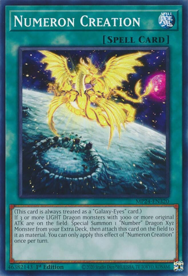 Image for Numeron Creation (MP24-EN320) (25th Anniversary Tin: Dueling Mirrors) - YuGiOh