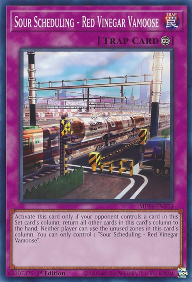 Image for Sour Scheduling - Red Vinegar Vamoose (MP24-EN333) (25th Anniversary Tin: Dueling Mirrors) - YuGiOh