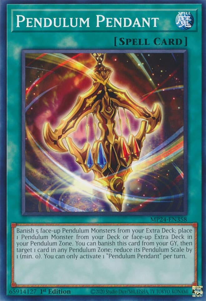 Image for Pendulum Pendant (MP24-EN358) (25th Anniversary Tin: Dueling Mirrors) - YuGiOh