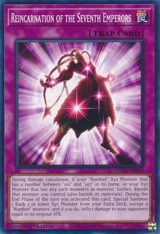 Image for Reincarnation of the Seventh Emperors (MP24-EN360) (25th Anniversary Tin: Dueling Mirrors) - YuGiOh