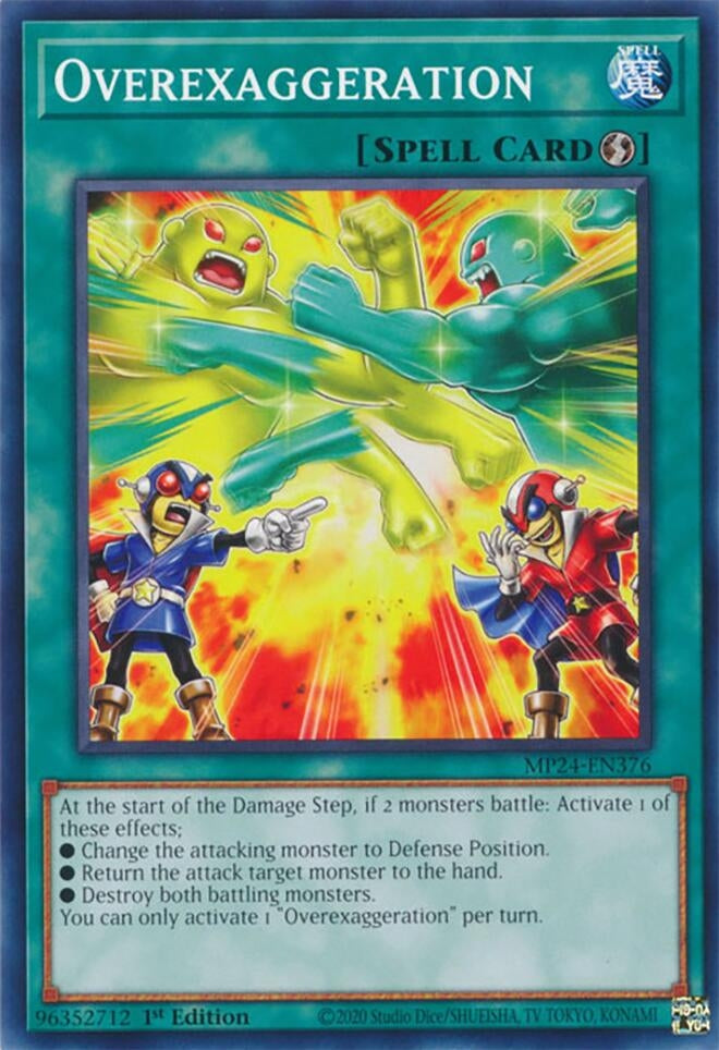 Image for Overexaggeration (MP24-EN376) (25th Anniversary Tin: Dueling Mirrors) - YuGiOh