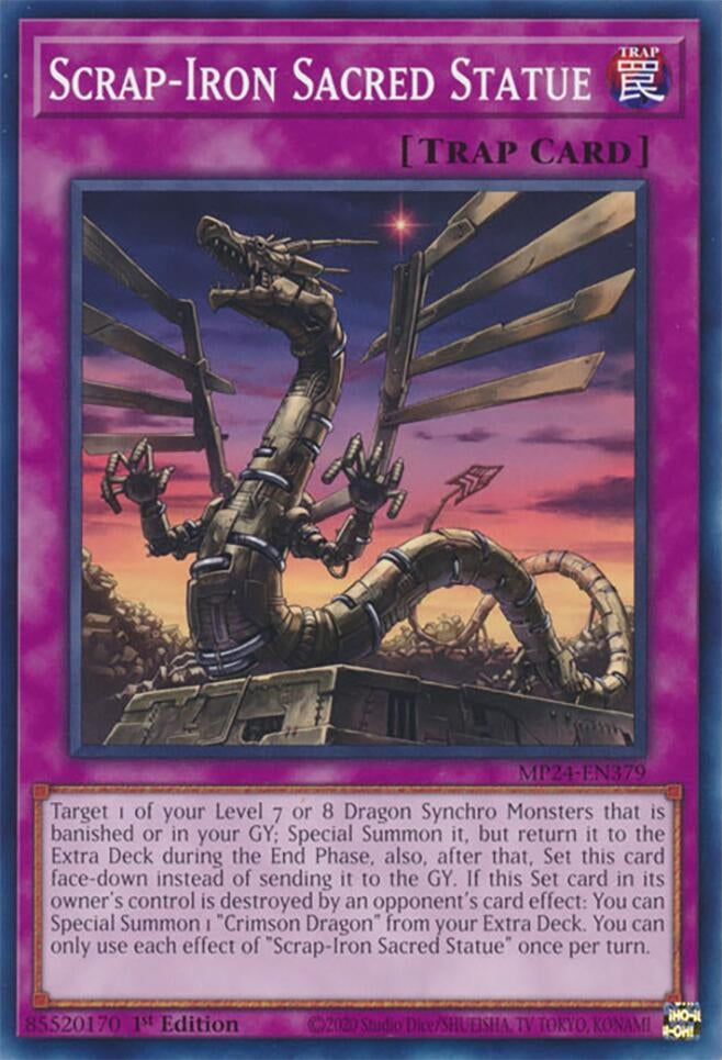 Image for Scrap-Iron Sacred Statue (MP24-EN379) (25th Anniversary Tin: Dueling Mirrors) - YuGiOh
