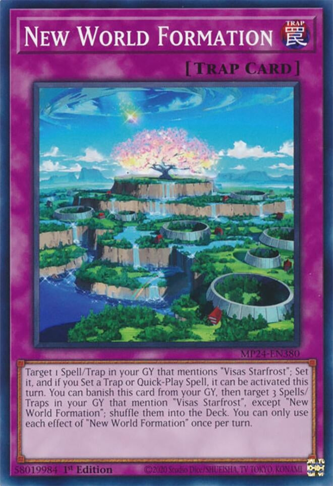Image for New World Formation (MP24-EN380) (25th Anniversary Tin: Dueling Mirrors) - YuGiOh