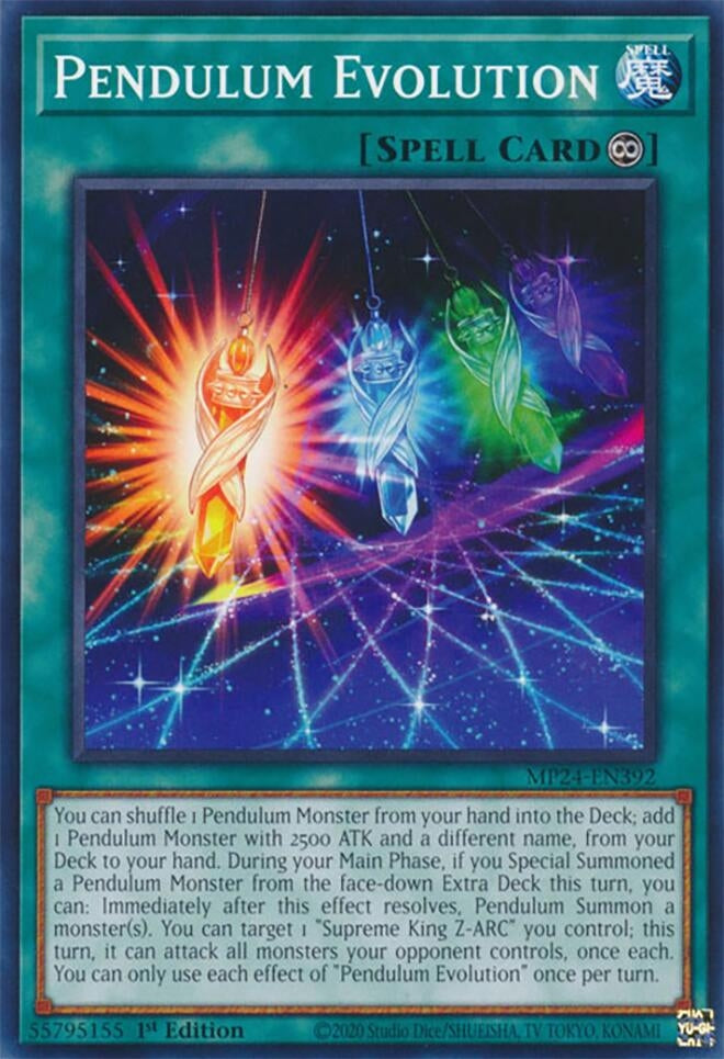 Image for Pendulum Evolution (MP24-EN392) (25th Anniversary Tin: Dueling Mirrors) - YuGiOh
