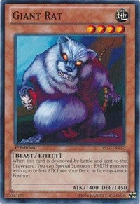 Image for Giant Rat (YS12-EN017) (Starter Deck: Xyz Symphony) - YuGiOh