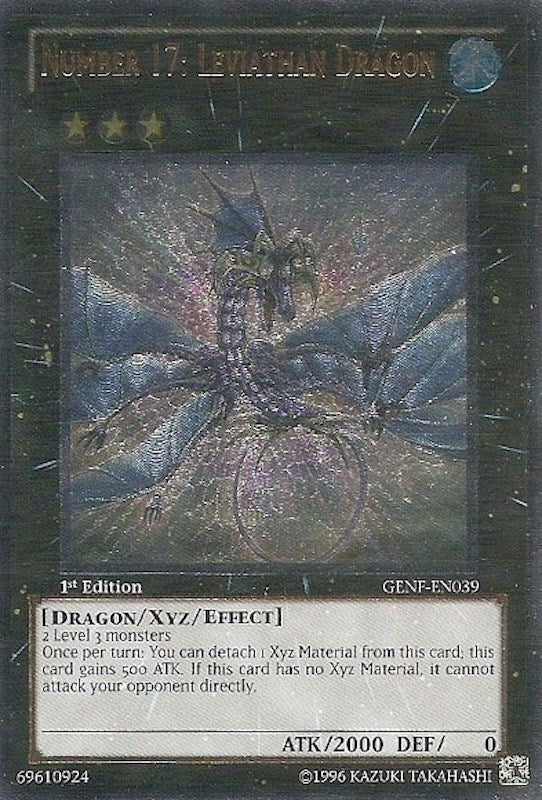 Image for Number 17: Leviathan Dragon (UTR) (GENF-EN039) (Generation Force) - YuGiOh