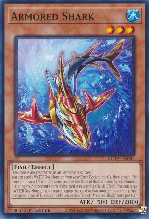 Image for Armored Shark (ROTA-EN003) (Rage of the Abyss) - YuGiOh