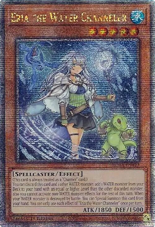 Image for Eria the Water Channeler (Quarter Century Secret Rare) (ROTA-EN023) (Rage of the Abyss) - YuGiOh