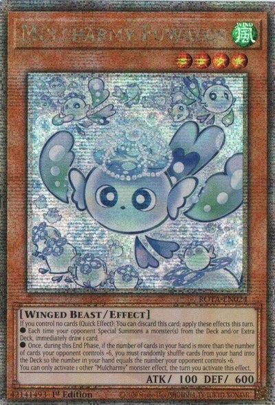 Image for Mulcharmy Fuwalos (Quarter Century Secret Rare) (ROTA-EN024) (Rage of the Abyss) - YuGiOh