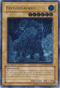 Image for Frostosaurus (UTR) (STON-EN002) (Strike of Neos) - YuGiOh