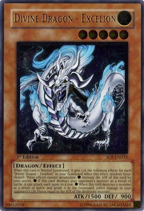 Image for Divine Dragon - Excelion (UTR) (SOI-EN033) (Shadow of Infinity) - YuGiOh
