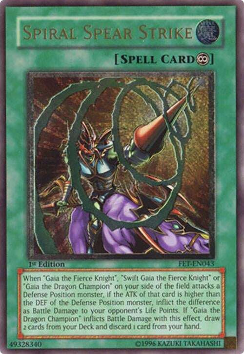 Image for Spiral Spear Strike (UTR) (FET-EN043) (Flaming Eternity) - YuGiOh