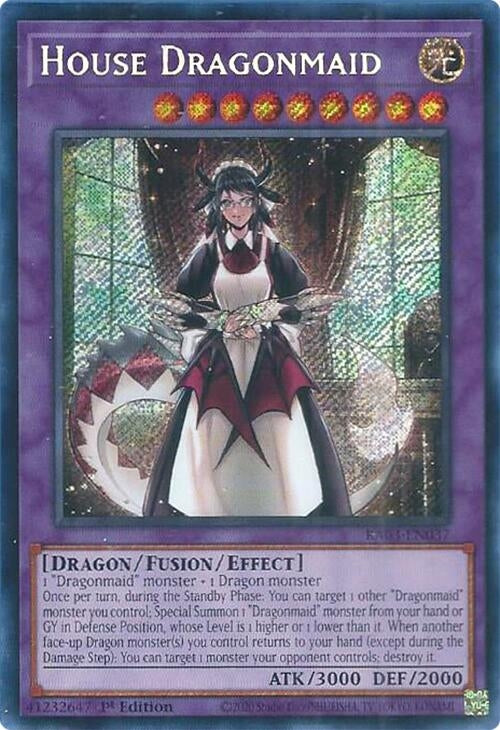 Image for House Dragonmaid (Secret Rare) (RA03-EN037) (Quarter Century Bonanza) - YuGiOh