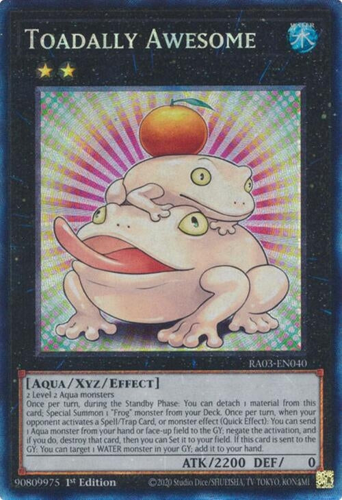 Image for Toadally Awesome (PCR) (RA03-EN040) (Quarter Century Bonanza) - YuGiOh