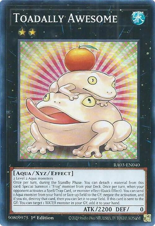Image for Toadally Awesome (RA03-EN040) (Quarter Century Bonanza) - YuGiOh