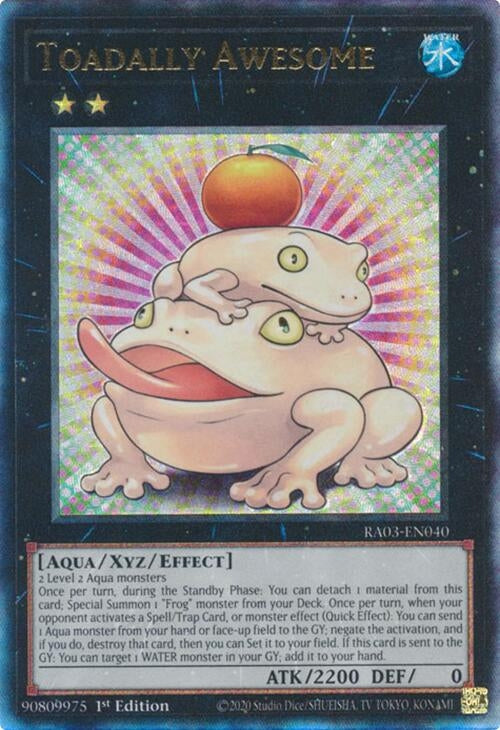 Image for Toadally Awesome (PUR) (RA03-EN040) (Quarter Century Bonanza) - YuGiOh