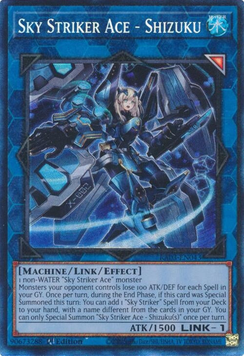 Image for Sky Striker Ace - Shizuku (PCR) (RA03-EN043) (Quarter Century Bonanza) - YuGiOh