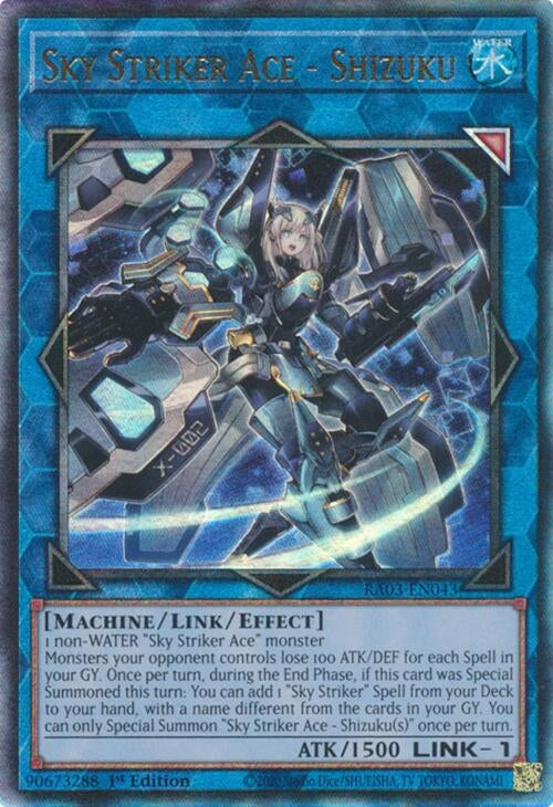 Image for Sky Striker Ace - Shizuku (PUR) (RA03-EN043) (Quarter Century Bonanza) - YuGiOh