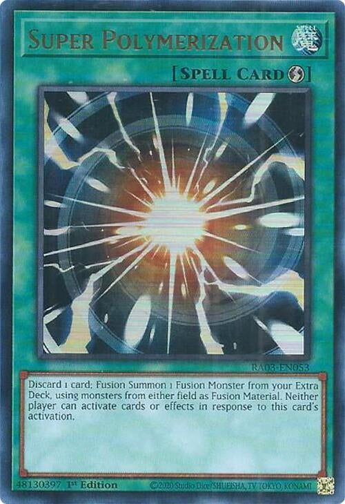 Image for Super Polymerization (UR) (RA03-EN053) (Quarter Century Bonanza) - YuGiOh