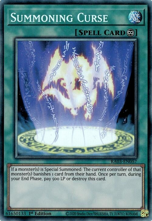 Image for Summoning Curse (PCR) (RA03-EN057) (Quarter Century Bonanza) - YuGiOh