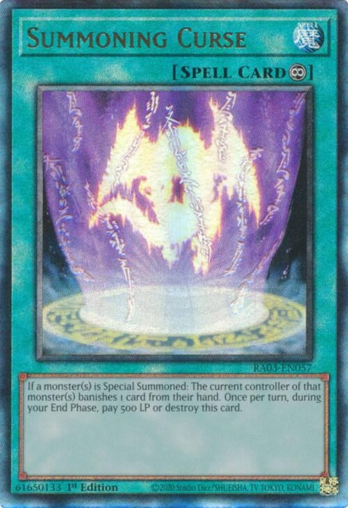 Image for Summoning Curse (PUR) (RA03-EN057) (Quarter Century Bonanza) - YuGiOh