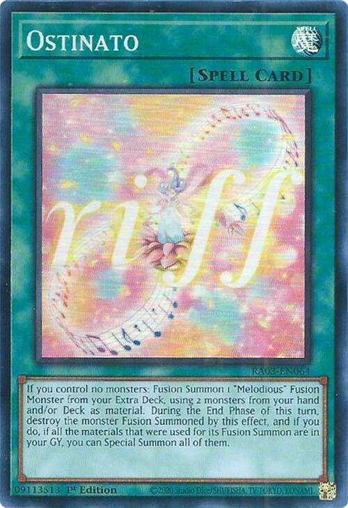 Image for Ostinato (RA03-EN064) (Quarter Century Bonanza) - YuGiOh
