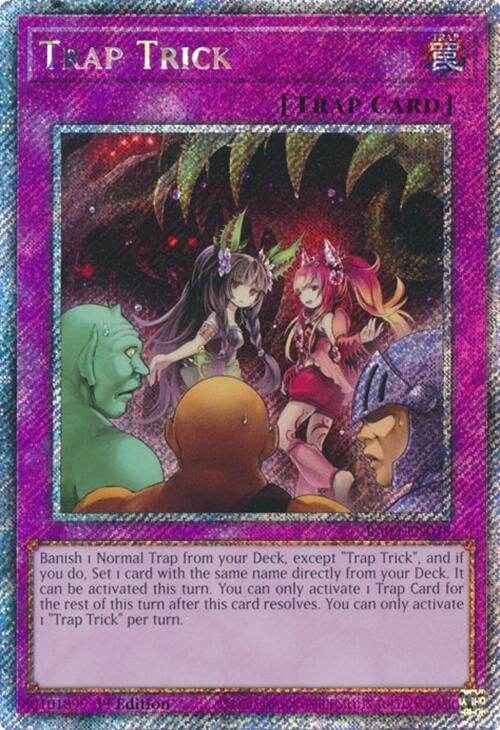 Image for Trap Trick (Platinum Secret Rare) (RA03-EN078) (Quarter Century Bonanza) - YuGiOh