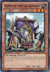 Image for Elder of the Six Samurai (SDWA-EN021) (Structure Deck: Samurai Warlords) - YuGiOh