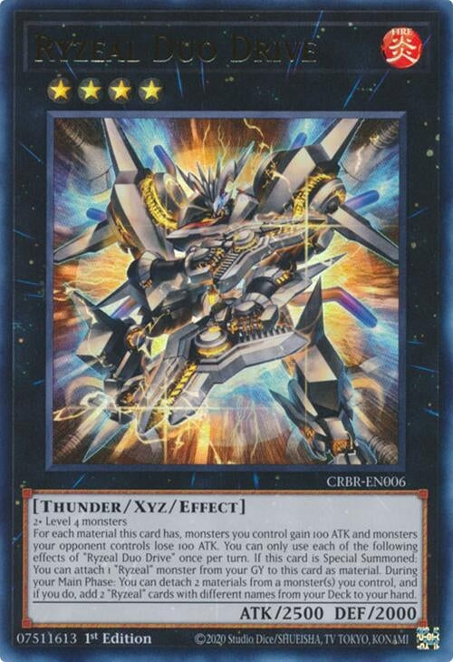 Image for Ryzeal Duo Drive (CRBR-EN006) (Crossover Breakers) - YuGiOh