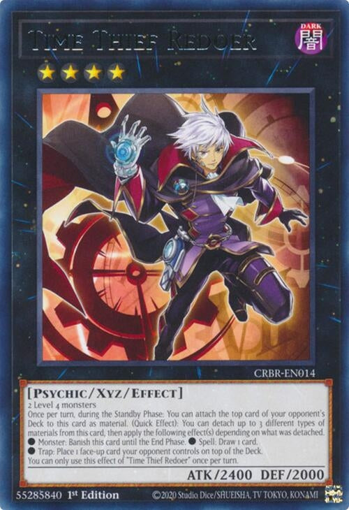 Image for Time Thief Redoer (CRBR-EN014) (Crossover Breakers) - YuGiOh