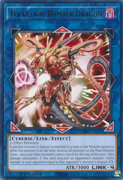 Image for Topologic Bomber Dragon (CRBR-EN049) (Crossover Breakers) - YuGiOh
