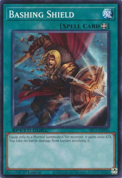 Image for Bashing Shield (SBC2-ENF16) (Speed Duel: Battle City Finals) - YuGiOh
