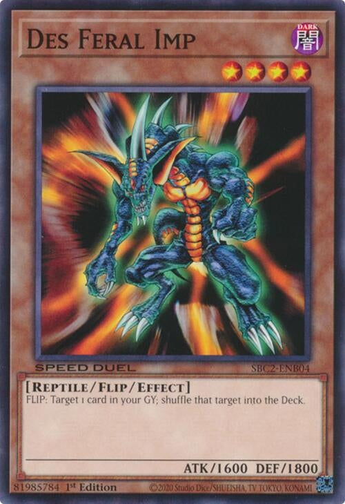 Image for Des Feral Imp (SBC2-ENB04) (Speed Duel: Battle City Finals) - YuGiOh