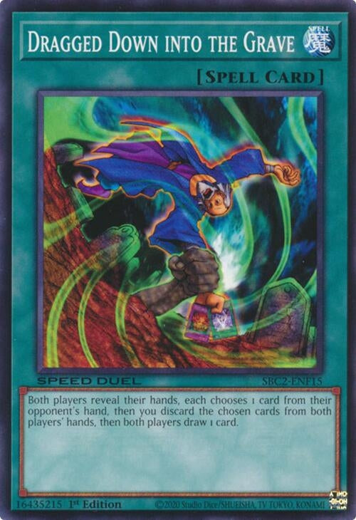 Image for Dragged Down into the Grave (SBC2-ENF15) (Speed Duel: Battle City Finals) - YuGiOh