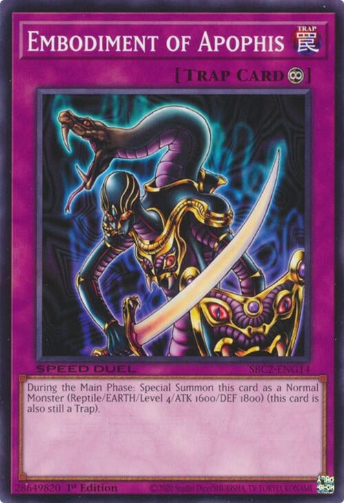 Image for Embodiment of Apophis (SBC2-ENG14) (Speed Duel: Battle City Finals) - YuGiOh