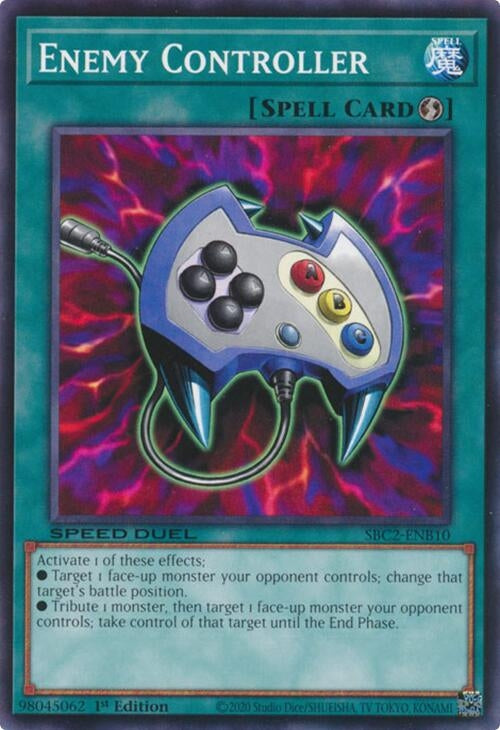 Image for Enemy Controller (SBC2-ENB10) (Speed Duel: Battle City Finals) - YuGiOh