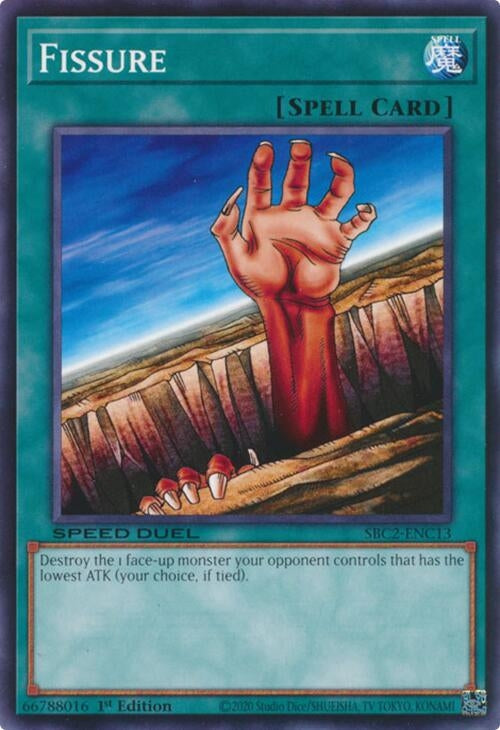 Image for Fissure (SBC2-ENC13) (Speed Duel: Battle City Finals) - YuGiOh