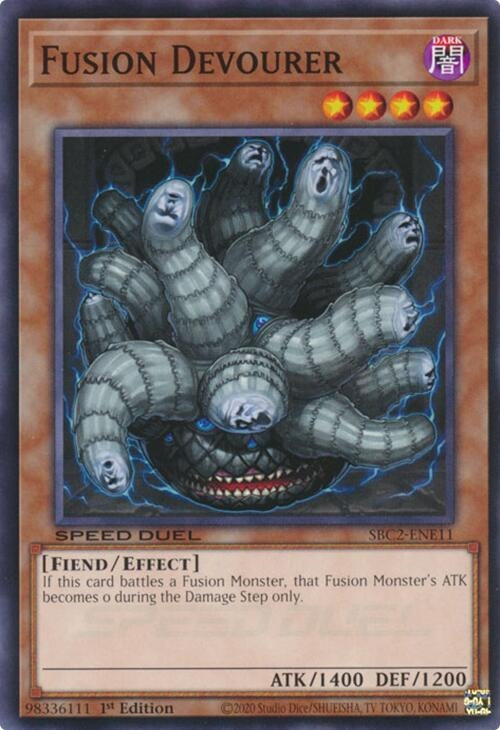 Image for Fusion Devourer (SBC2-ENE11) (Speed Duel: Battle City Finals) - YuGiOh