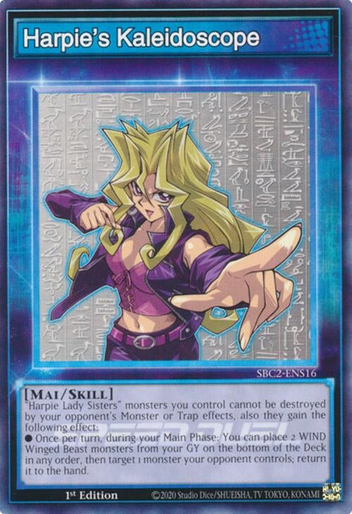 Image for Harpie's Kaleidoscope (SBC2-ENS16) (Speed Duel: Battle City Finals) - YuGiOh