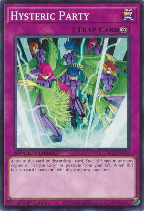 Image for Hysteric Party (SBC2-ENH18) (Speed Duel: Battle City Finals) - YuGiOh