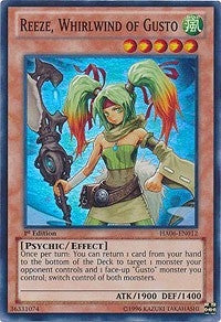 Image for Reeze, Whirlwind of Gusto (HA06-EN012) (Hidden Arsenal 6: Omega Xyz) - YuGiOh