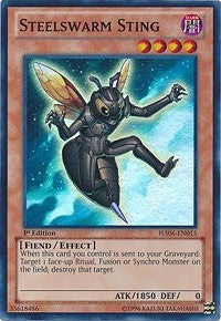 Image for Steelswarm Sting (HA06-EN015) (Hidden Arsenal 6: Omega Xyz) - YuGiOh