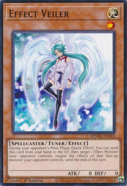 Image for Effect Veiler (SDWD-EN018) (Structure Deck: Blue-Eyes White Destiny) - YuGiOh