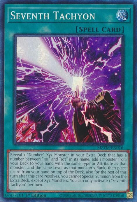 Image for Seventh Tachyon (CR) (MZTM-EN016) (Maze of the Master) - YuGiOh