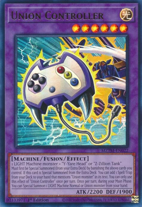 Image for Union Controller (MZTM-EN022) (Maze of the Master) - YuGiOh