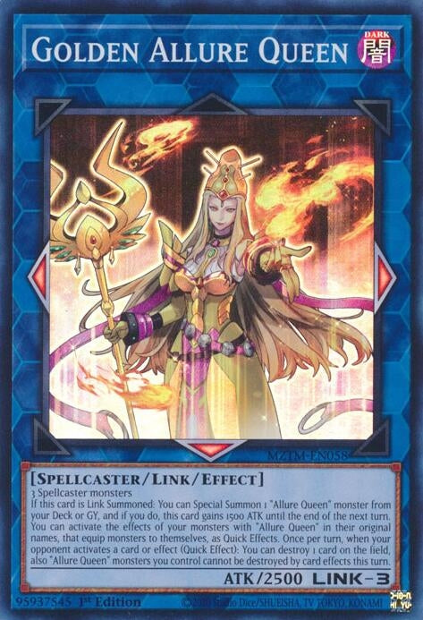 Image for Golden Allure Queen (MZTM-EN058) (Maze of the Master) - YuGiOh